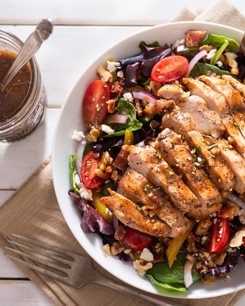 Grilled Fig Balsamic Chicken