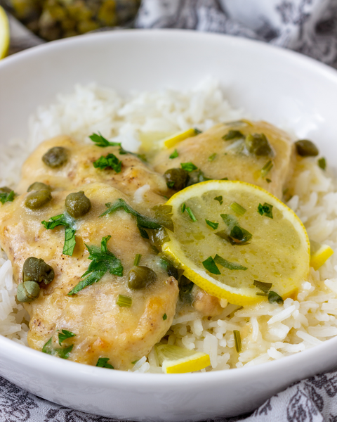 Chicken with Lemon Caper Sauce