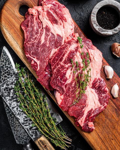Pomegranate Balsamic Glazed Ribeye