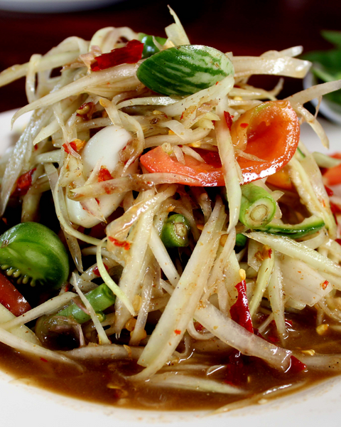 Honey Ginger Lime Thai Salad