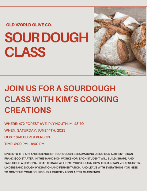 SOURDOUGH CLASS PLYMOUTH