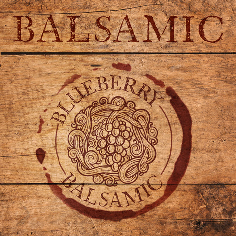 Blueberry Infused Dark Balsamic Vinegar