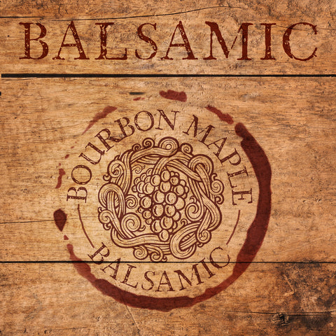 Bourbon Maple Infused Dark Balsamic Vinegar