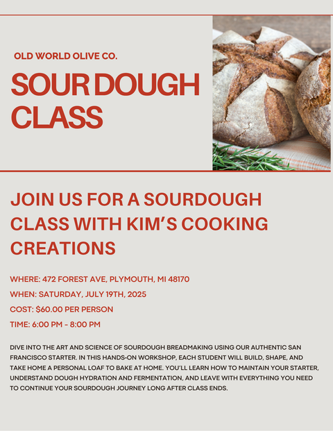 SOURDOUGH CLASS PLYMOUTH