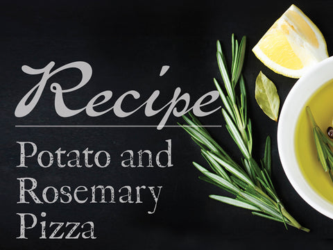 Potato and Rosemary Pizza