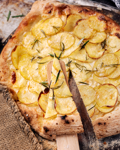 Potato and Rosemary Pizza