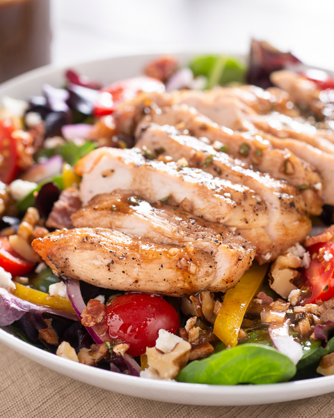 Chicken with Tomato and Apple Balsamic