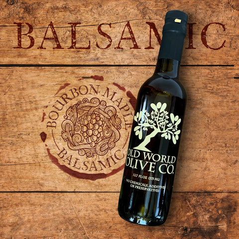 Bourbon Maple Infused Dark Balsamic Vinegar