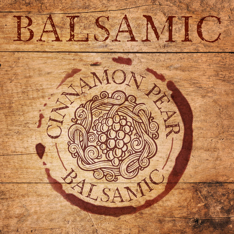 Cinnamon & Pear Infused Dark Balsamic