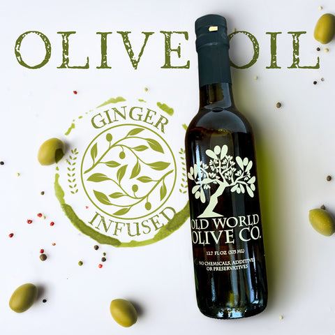 Ginger Infused Olive Oil